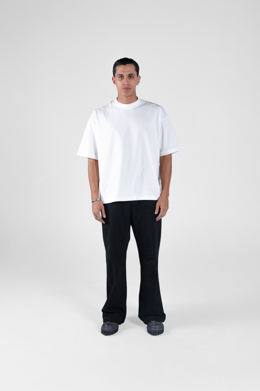 Boxy Tee White 250 GSM