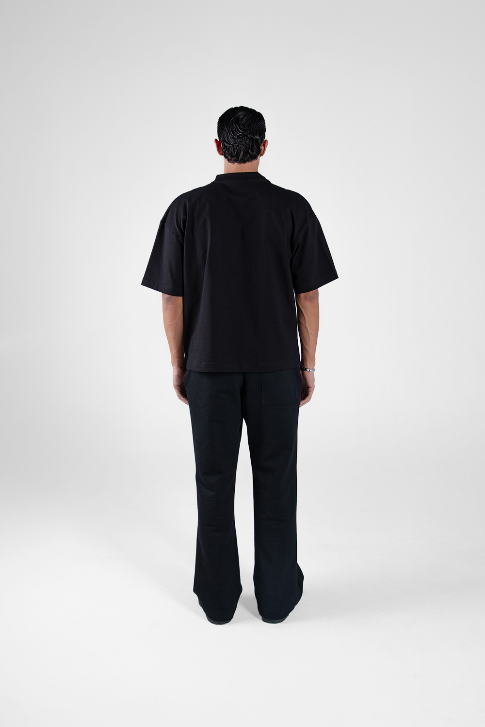 Boxy Tee Black 250 GSM