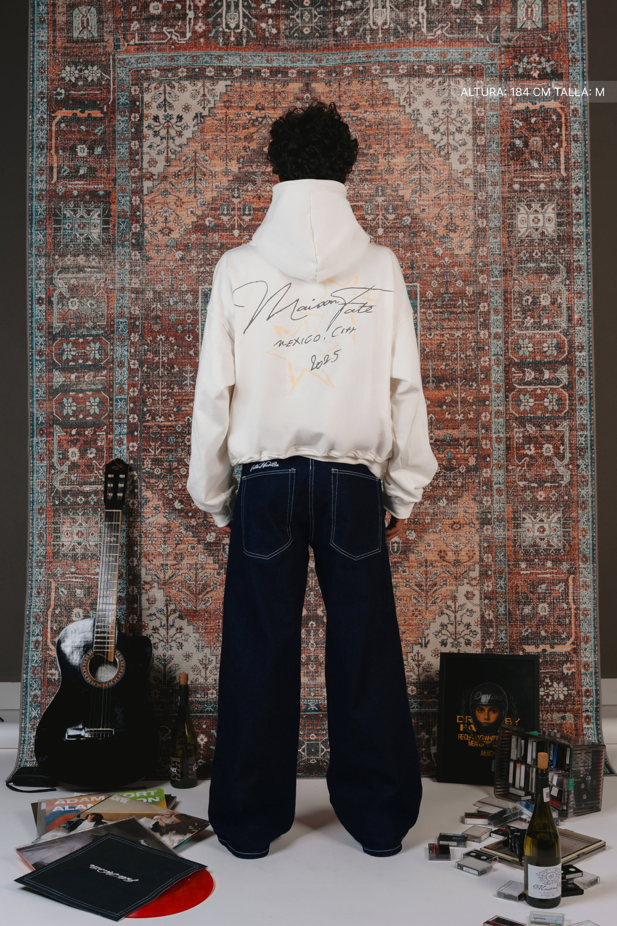 Maison Sparks Hoodie Ivory