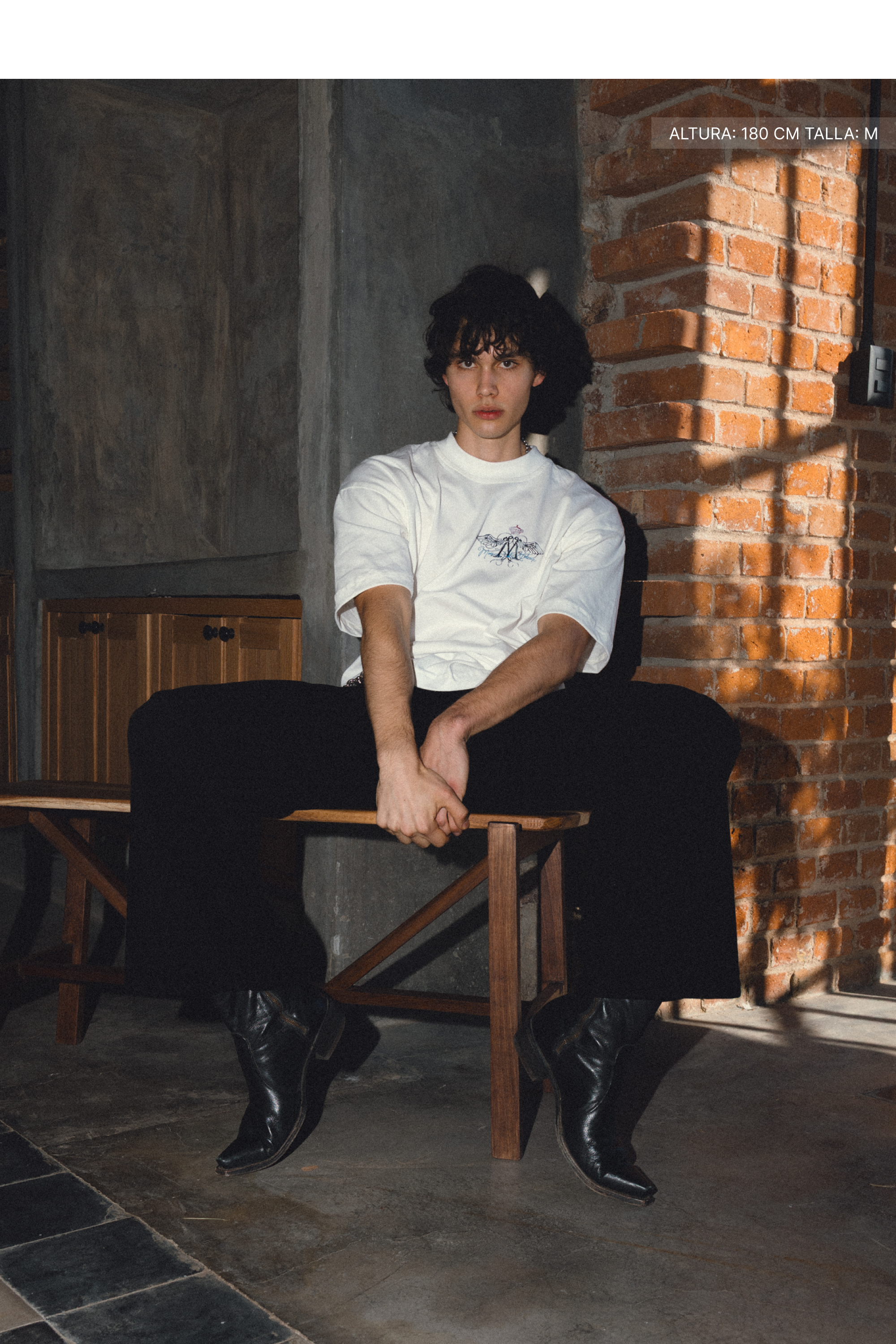 Maison Wings Tee Ivory