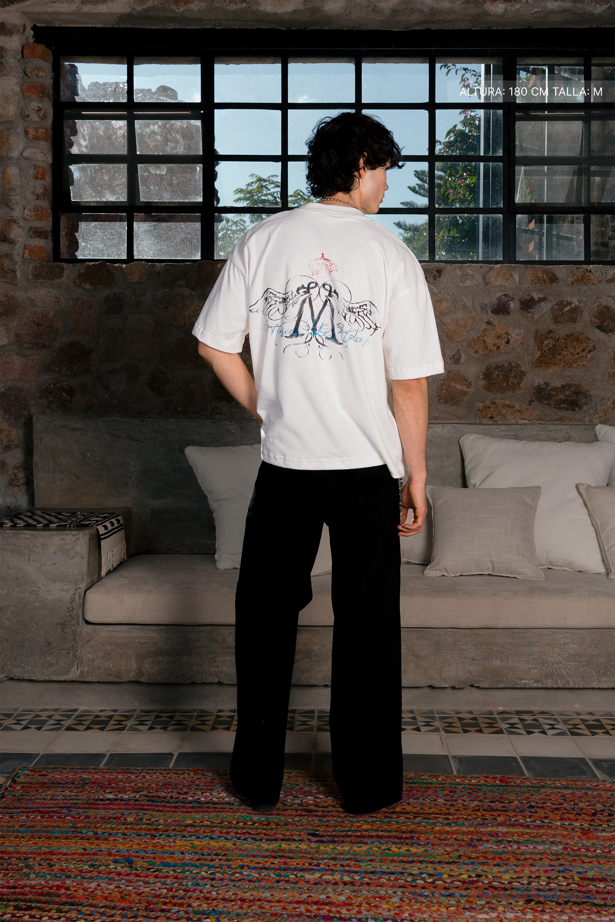 Maison Wings Tee Ivory