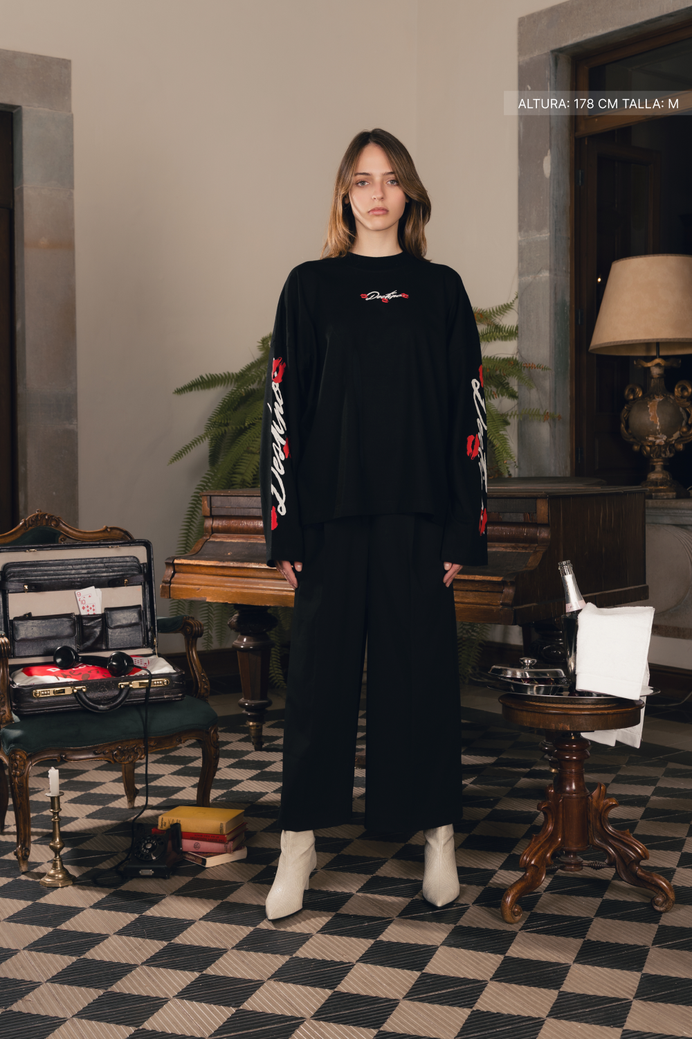 Martini & Bad Decisions Longsleeve Black