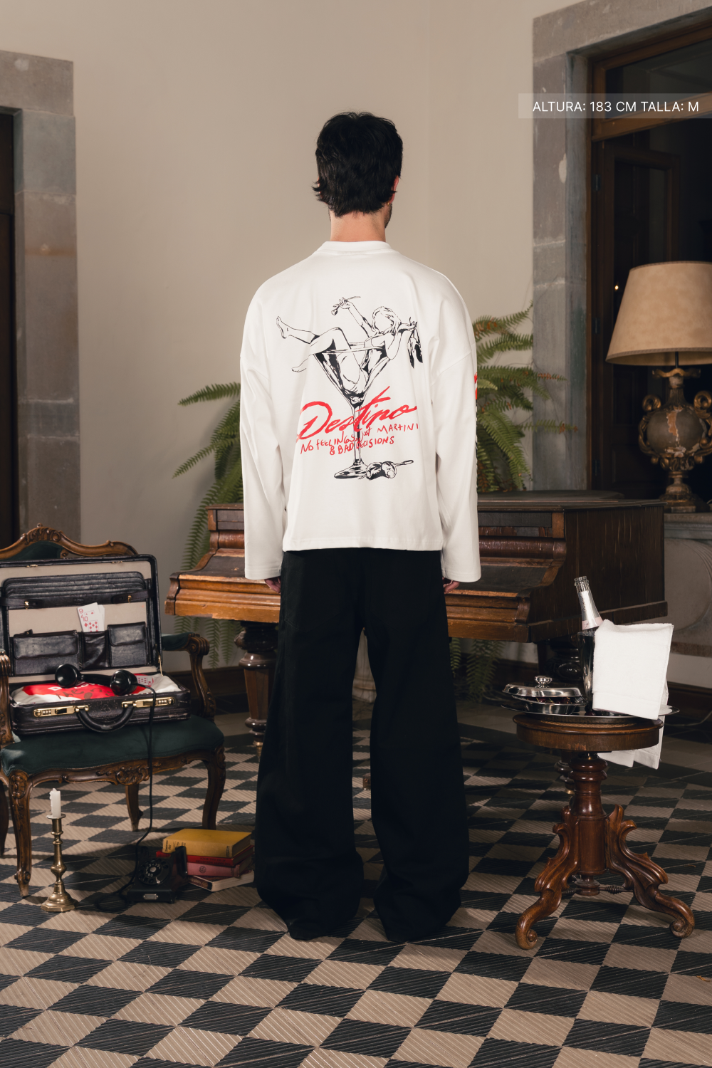 Martini & Bad Decisions Longsleeve Ivory