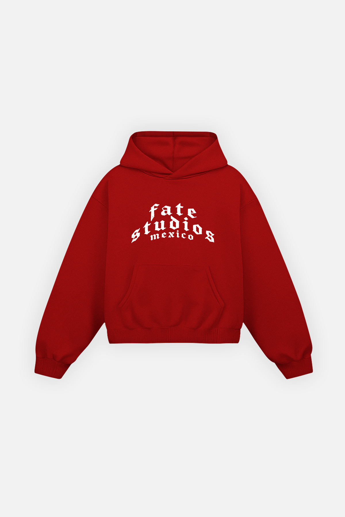 Mexico 77 Hoodie Cherry Red