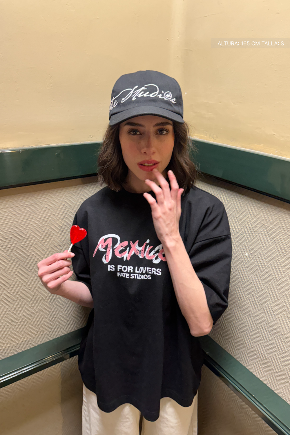 Mexico Is For Lovers Fate Studios Tee Black