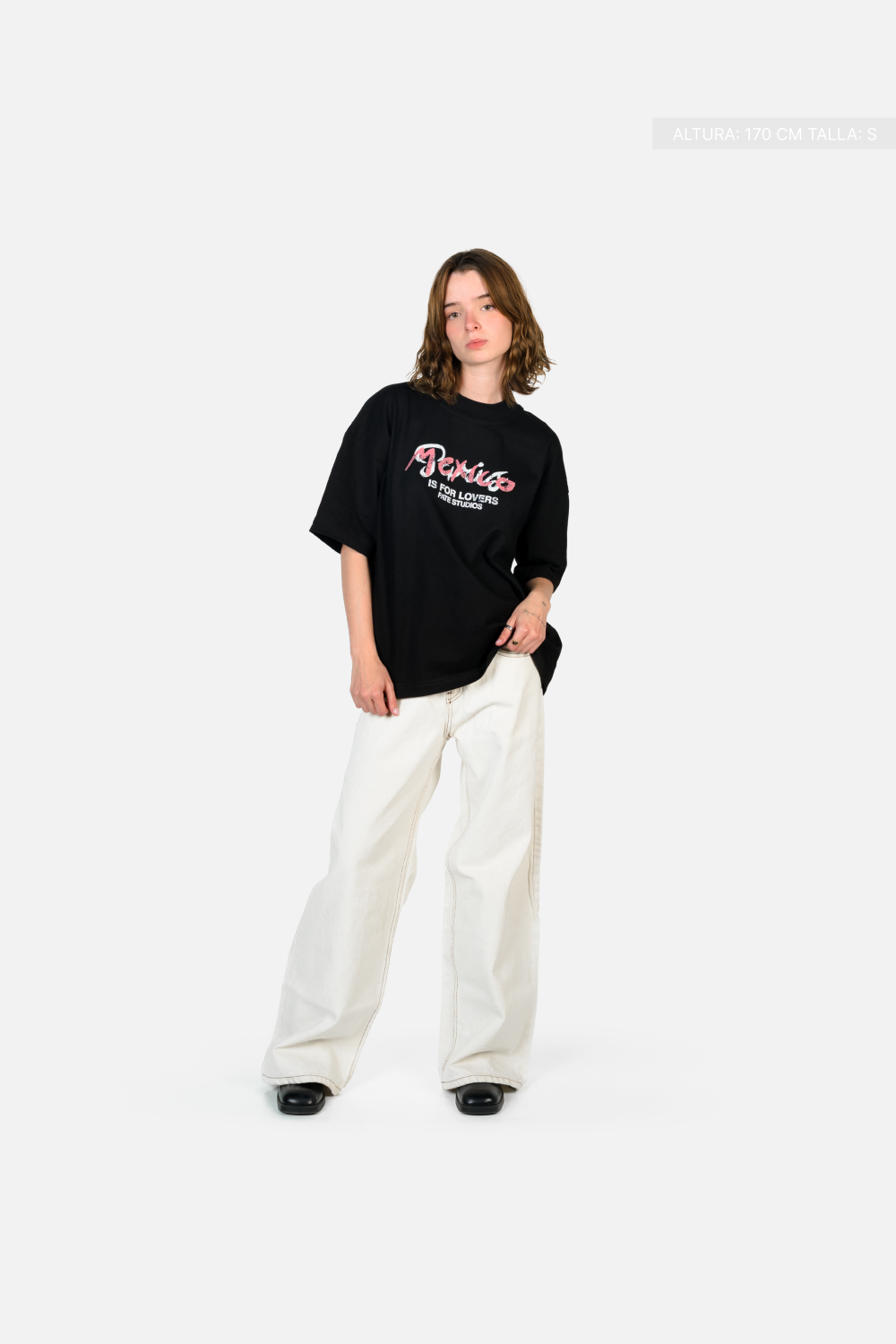 Mexico Is For Lovers Fate Studios Tee Black