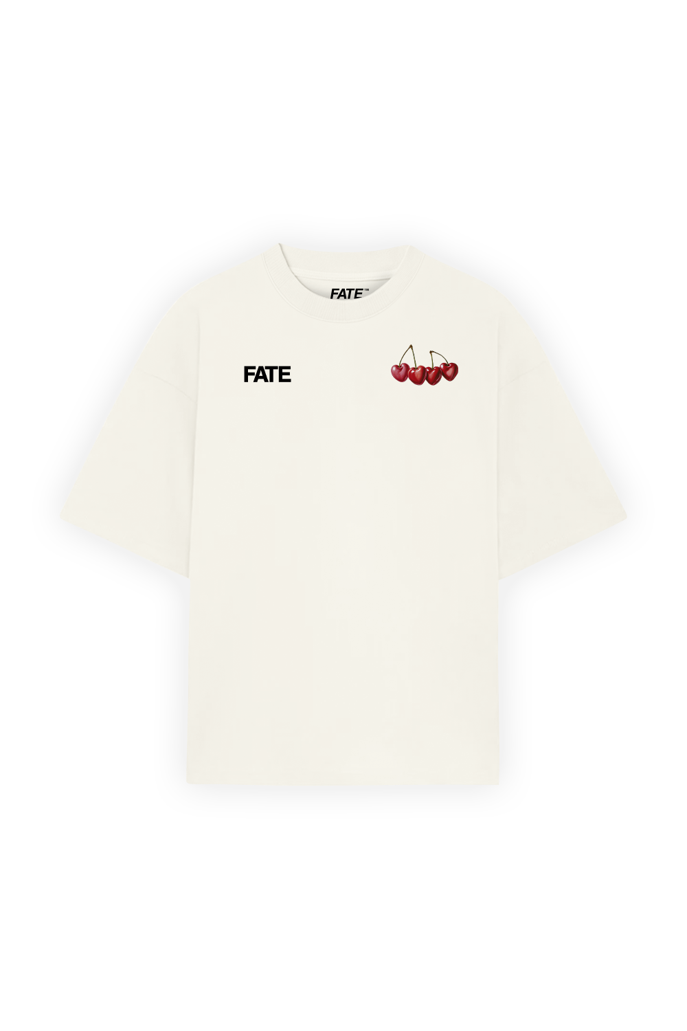 Cherry Tee Ivory