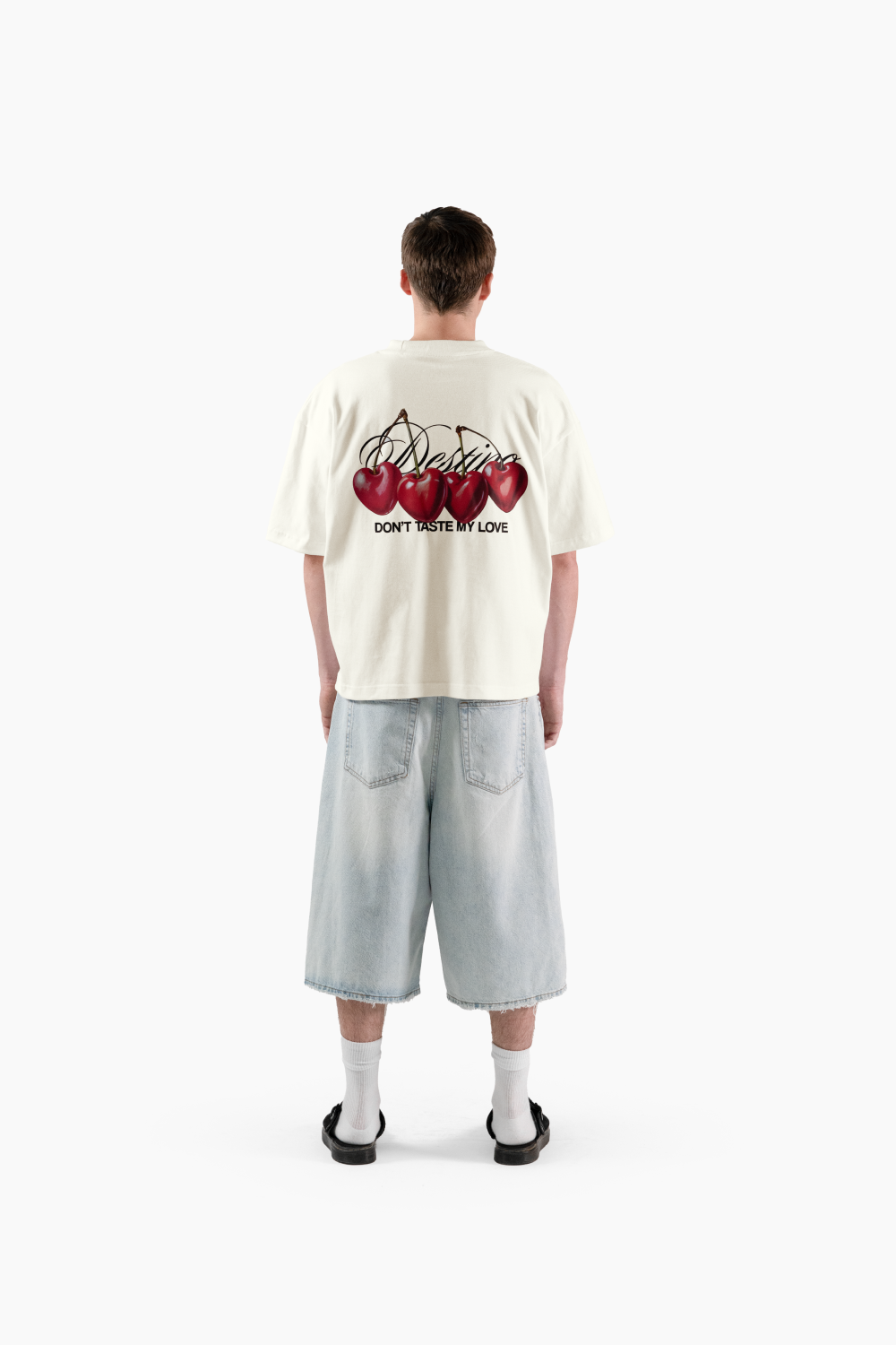 Cherry Tee Ivory