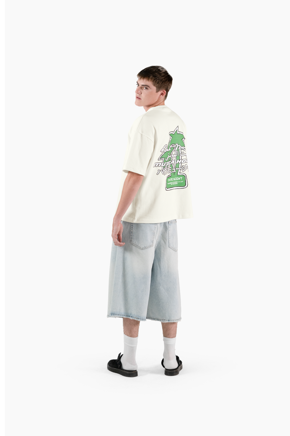 Palm House Tee Ivory