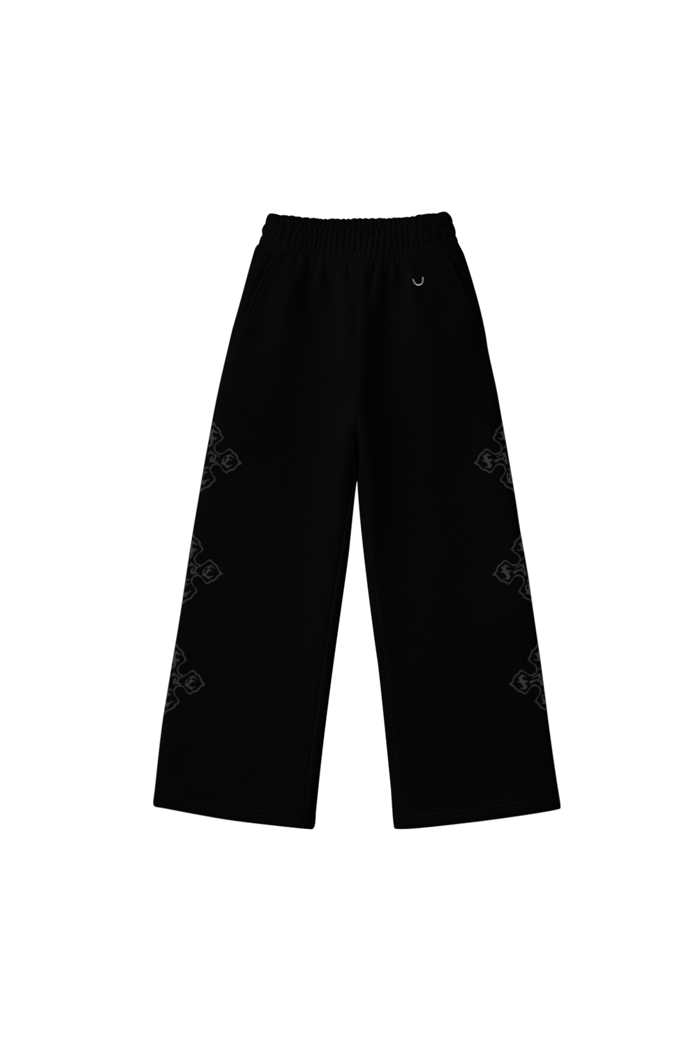 Cross Of Fate Black Wide Pants Vantablack