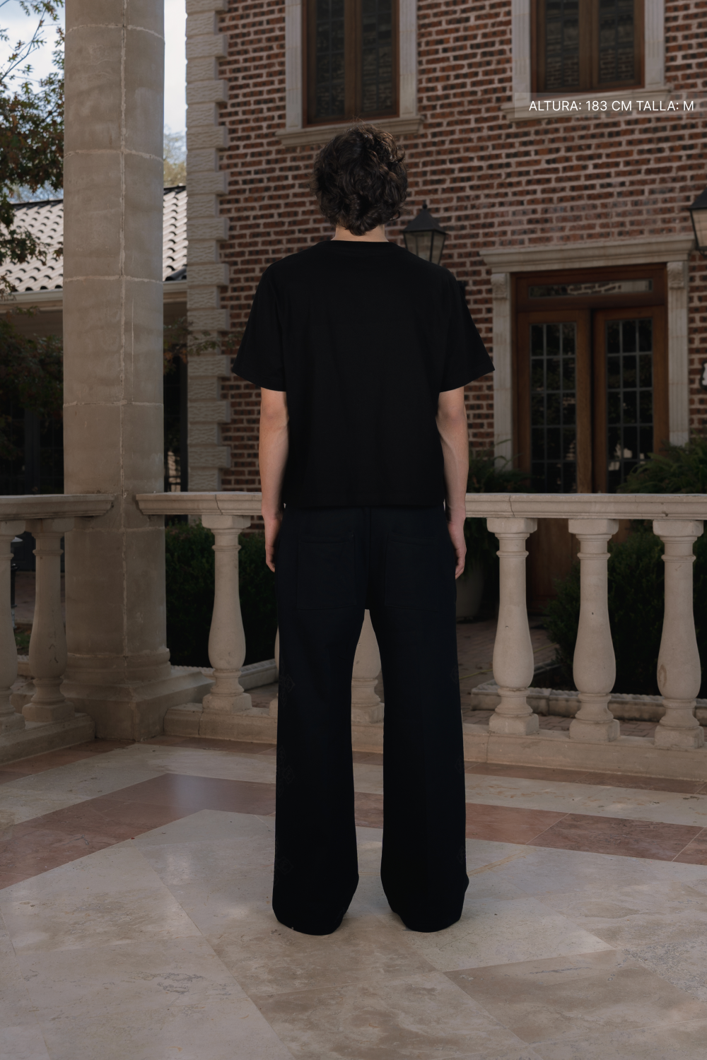 Cross Of Fate Black Wide Pants Vantablack