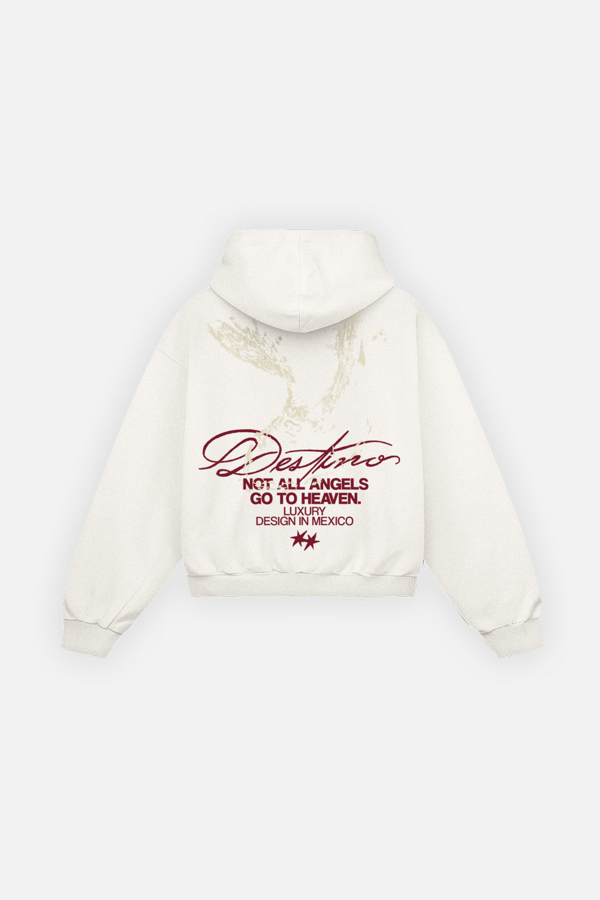 Not All Angels Hoodie Ivory