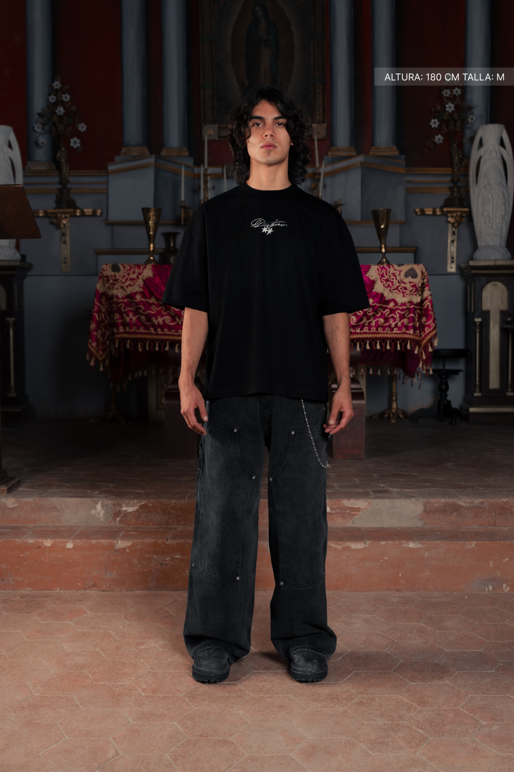 Not All Angels Tee Black