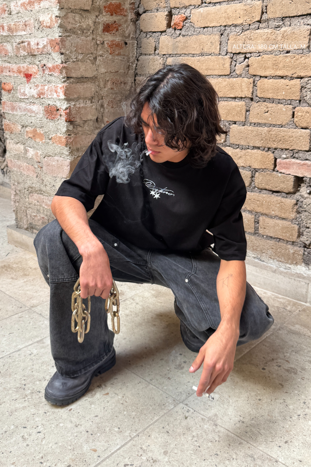 Not All Angels Tee Black