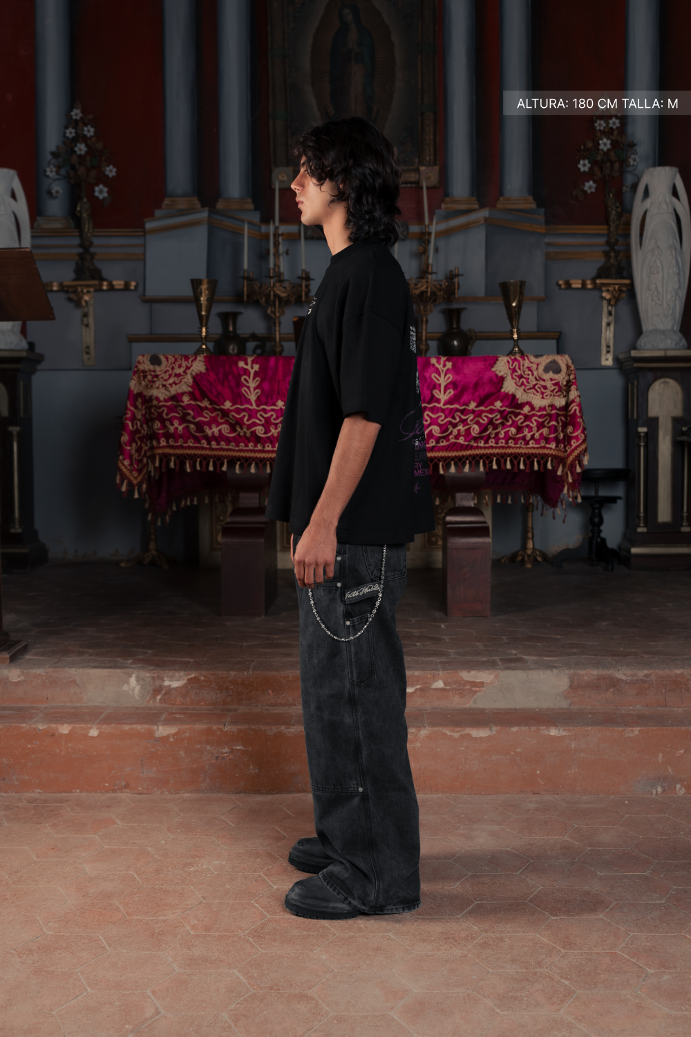 Not All Angels Tee Black