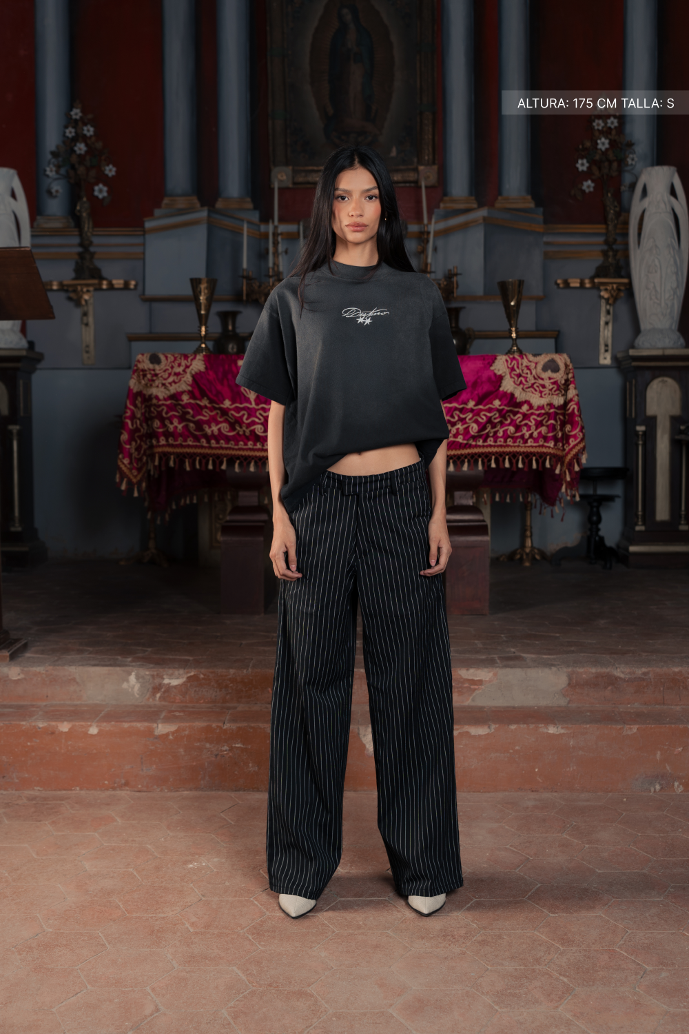 Not All Angels Tee Faded Black