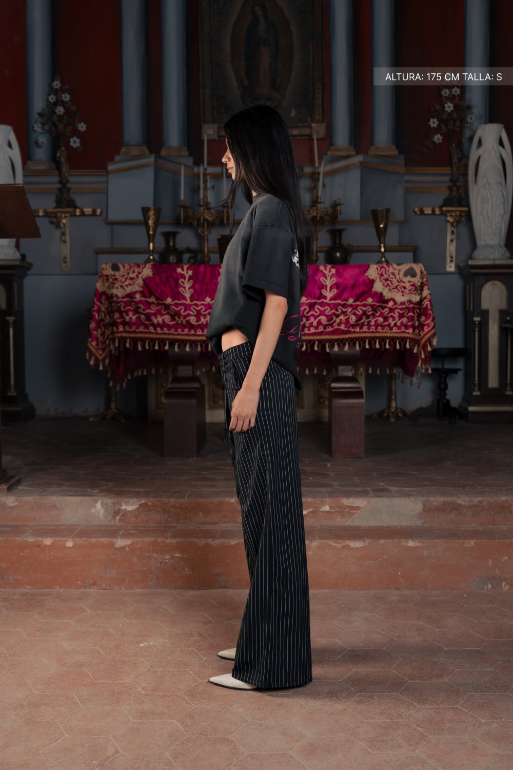 Not All Angels Tee Faded Black