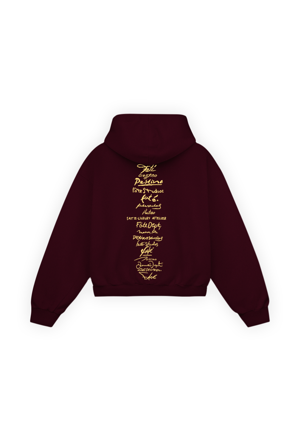 Studios Hoodie Burgundy