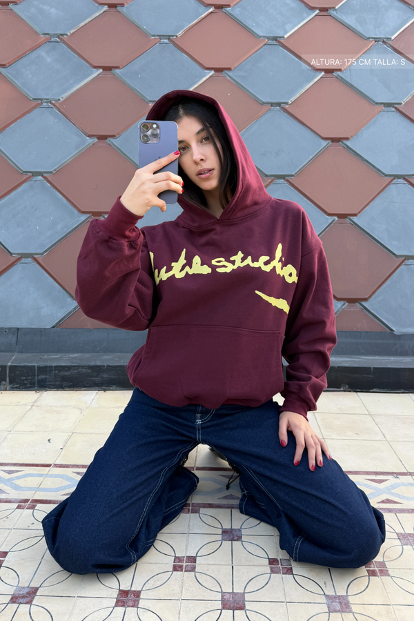 Studios Hoodie Burgundy