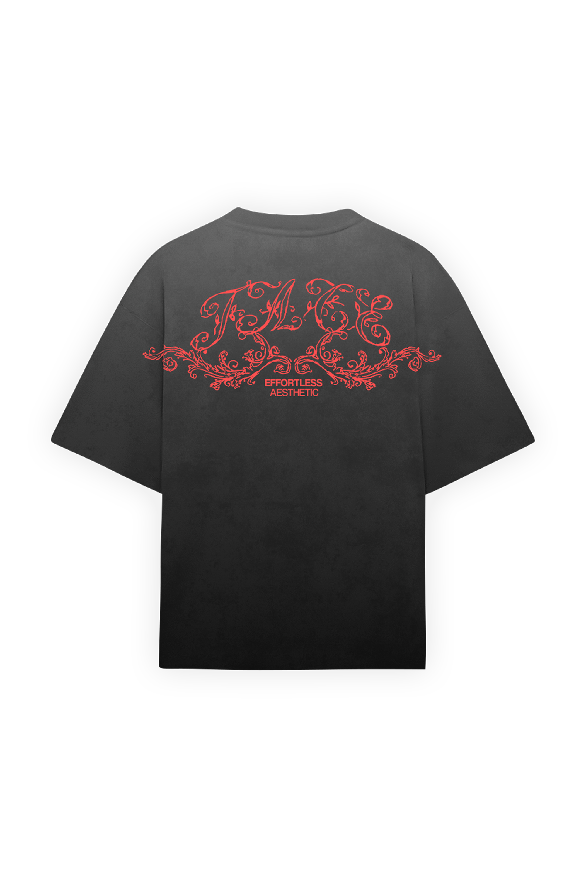 Ornate Tee Faded Black