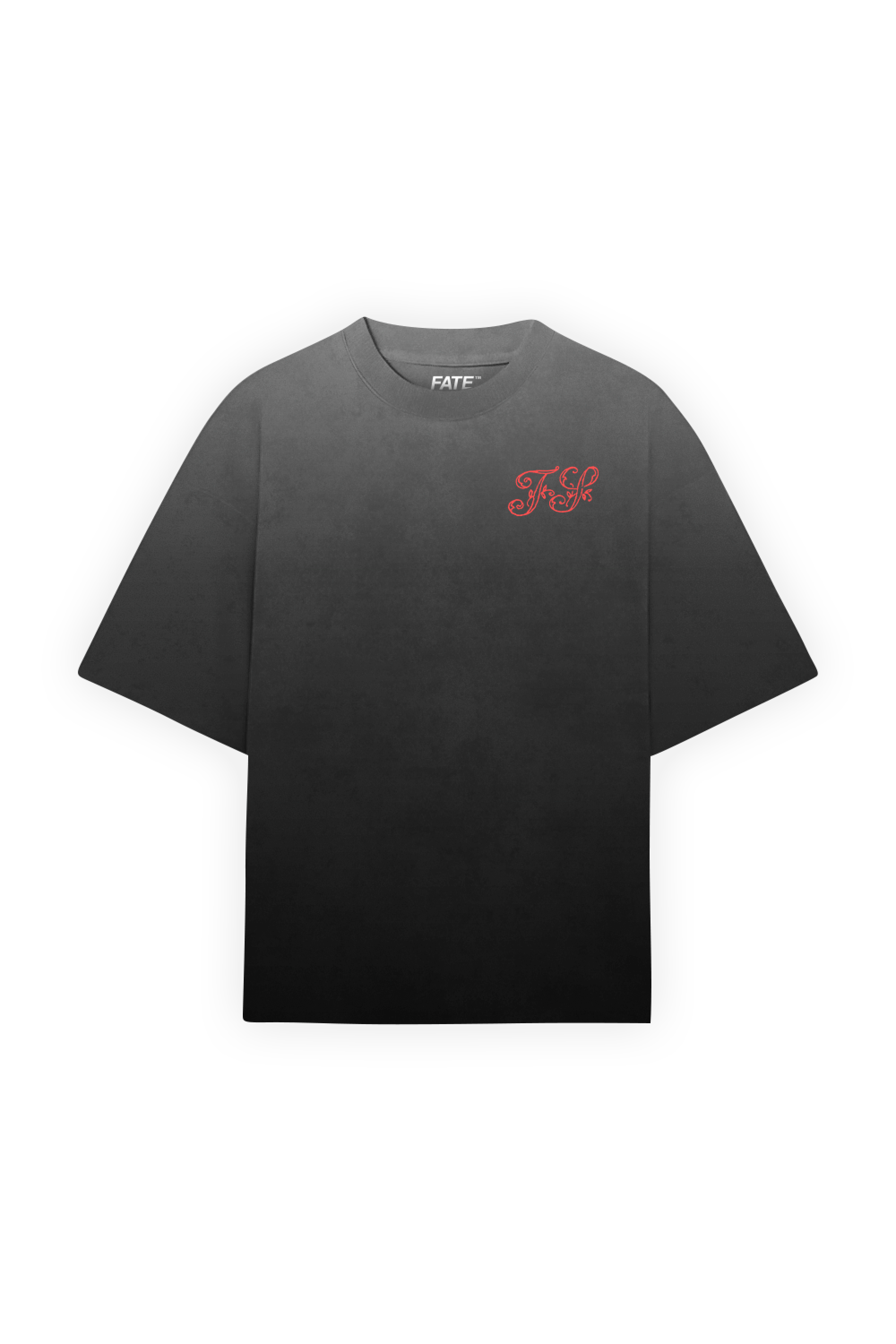 Ornate Tee Faded Black