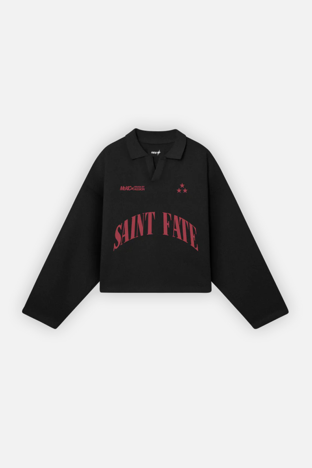 Saint Fate Longsleeve Polo Black