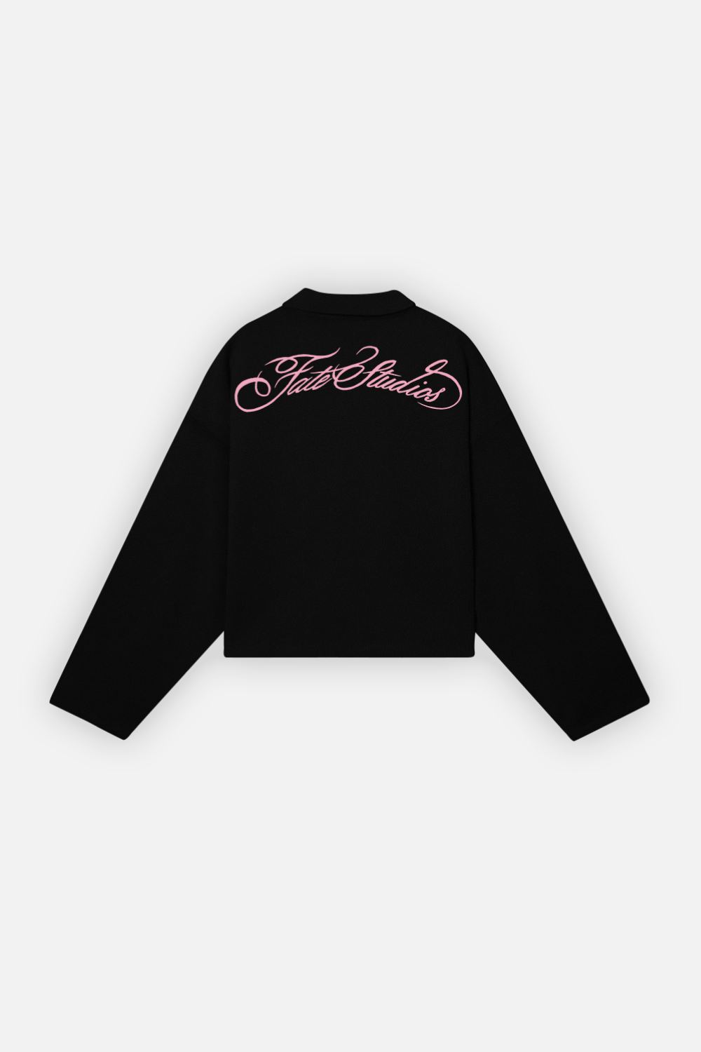 Fate Studios Script Longsleeve Polo Black