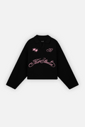 Fate Studios Script Longsleeve Polo Black
