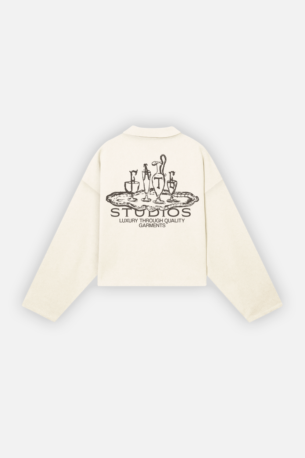 Chalice Longsleeve Polo Ivory