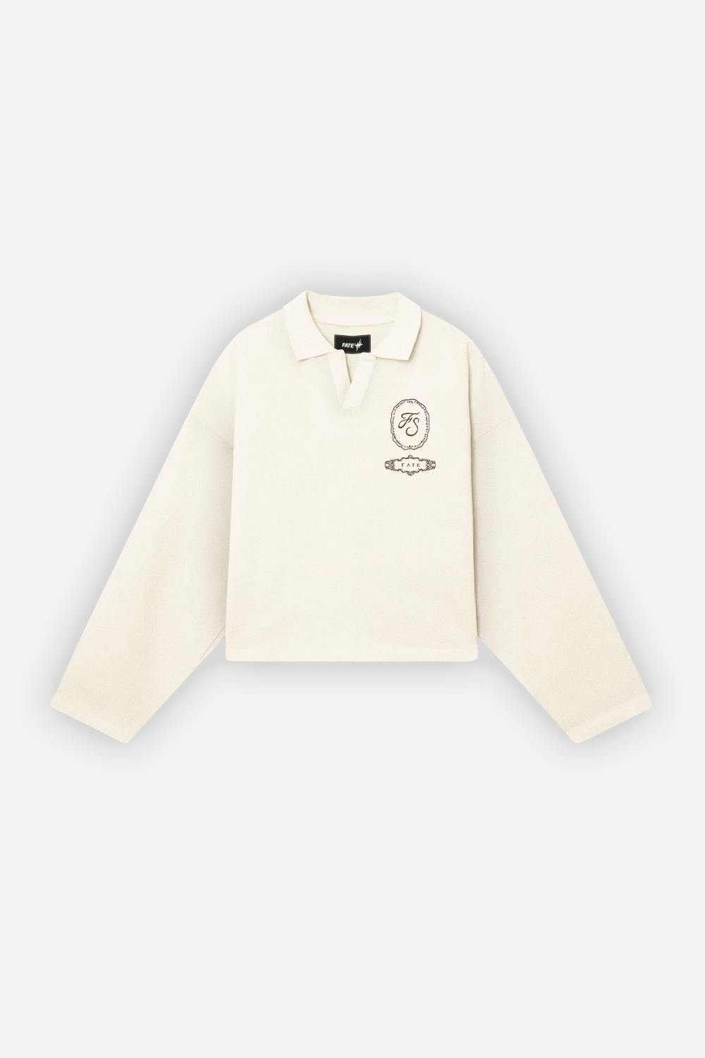 Chalice Longsleeve Polo Ivory