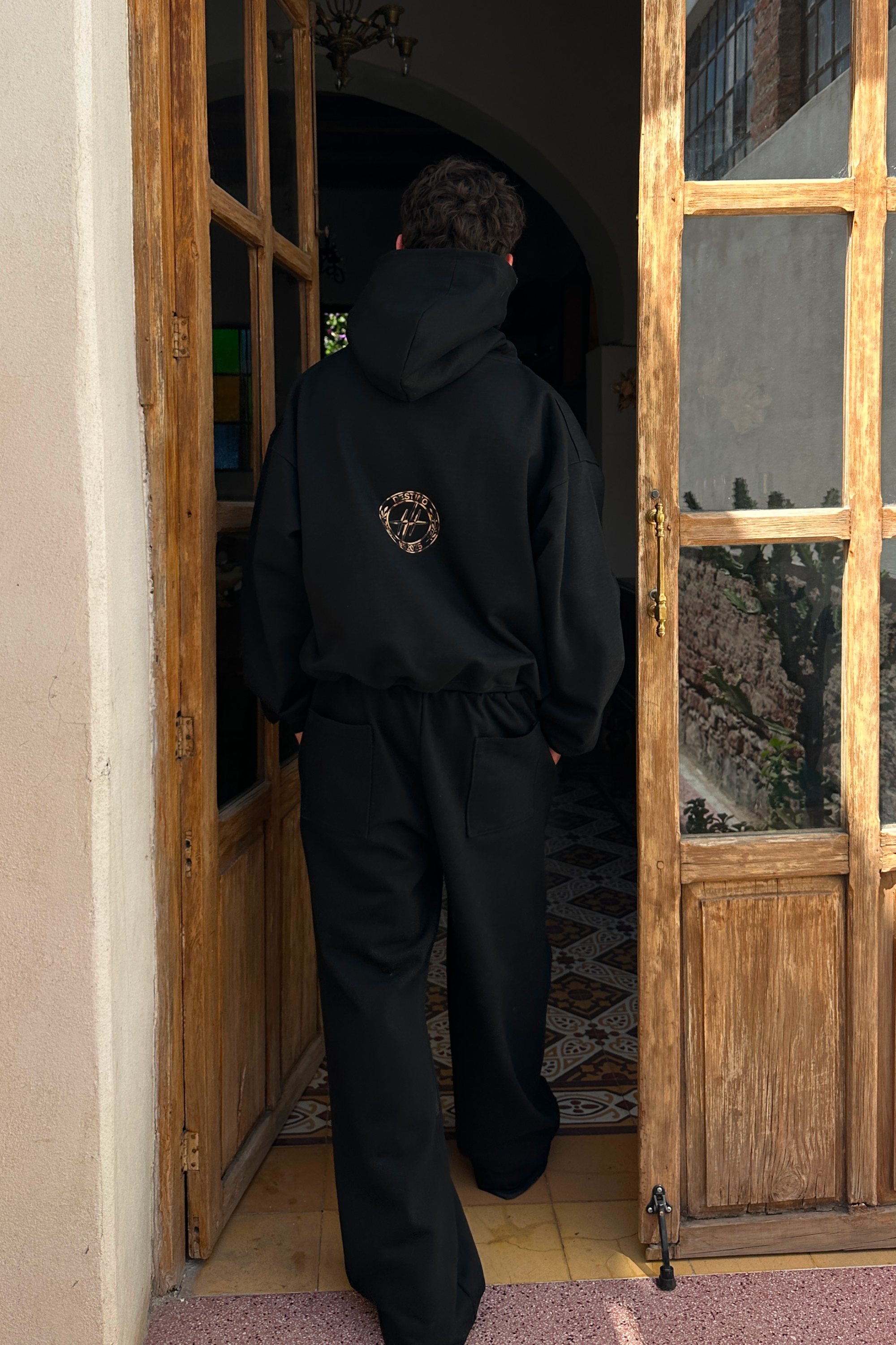 WP Cheetah Hoodie Vantablack