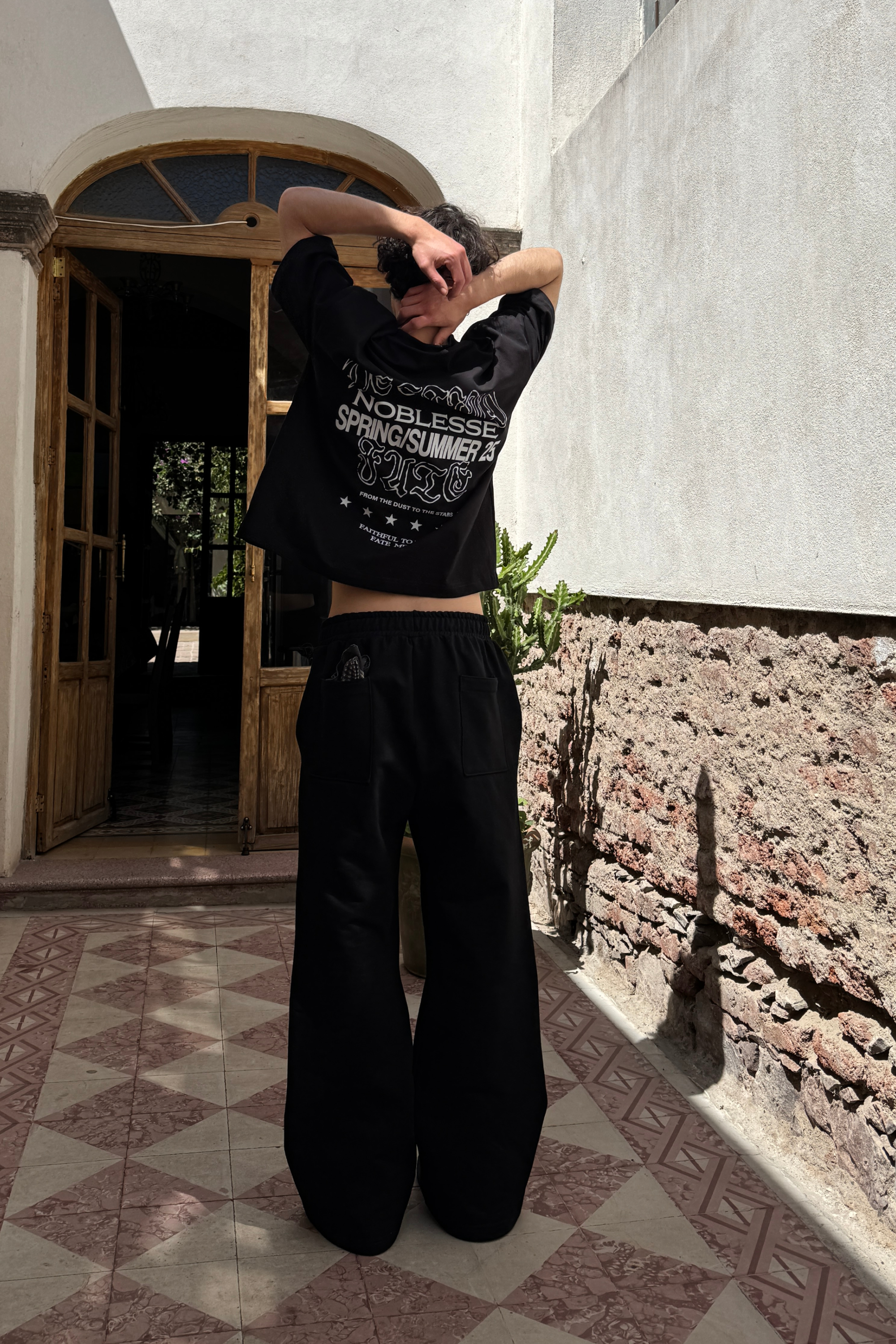 Noblesse Flare Pants Vantablack