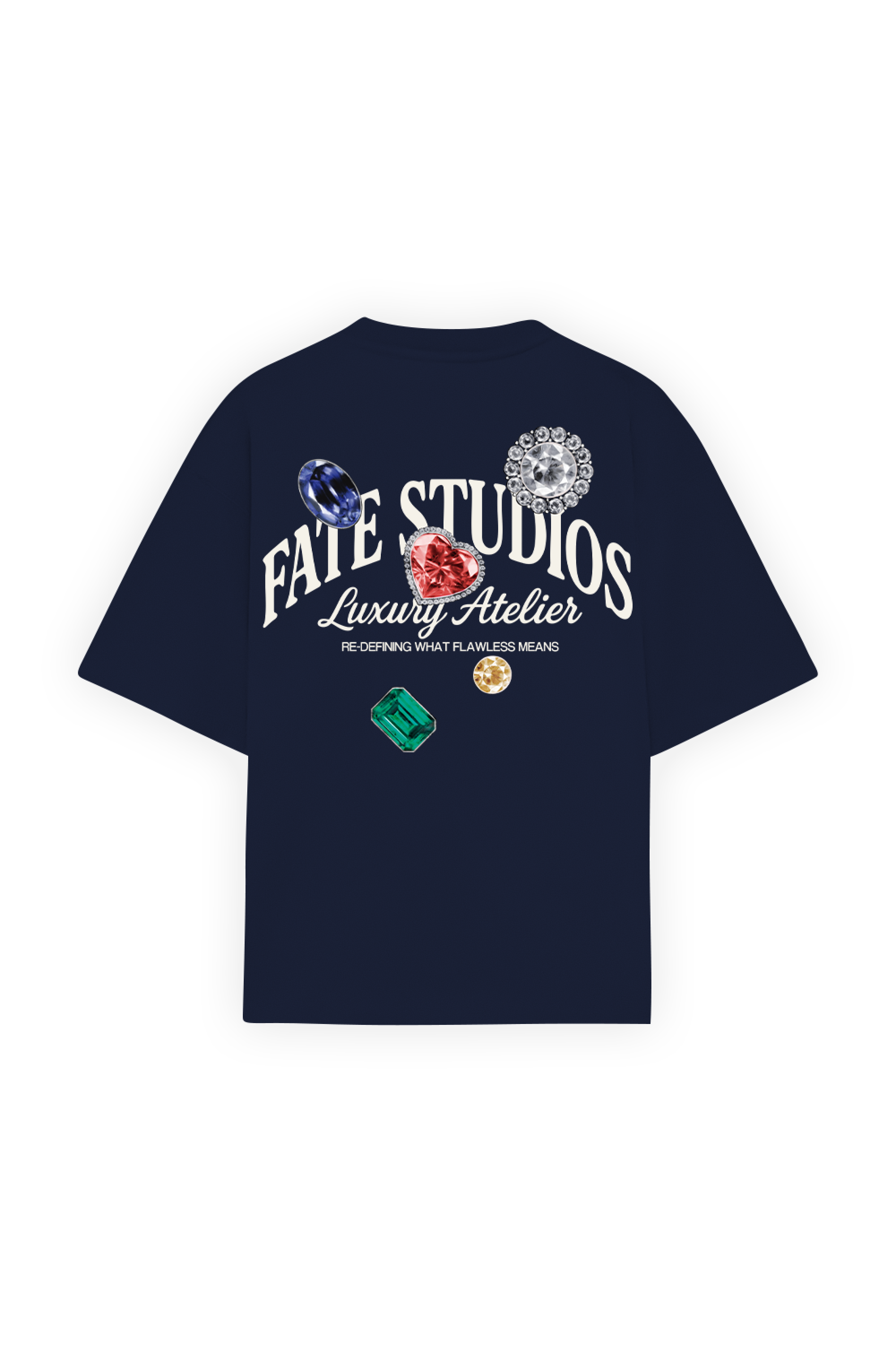 Gems Tee Navy Blue
