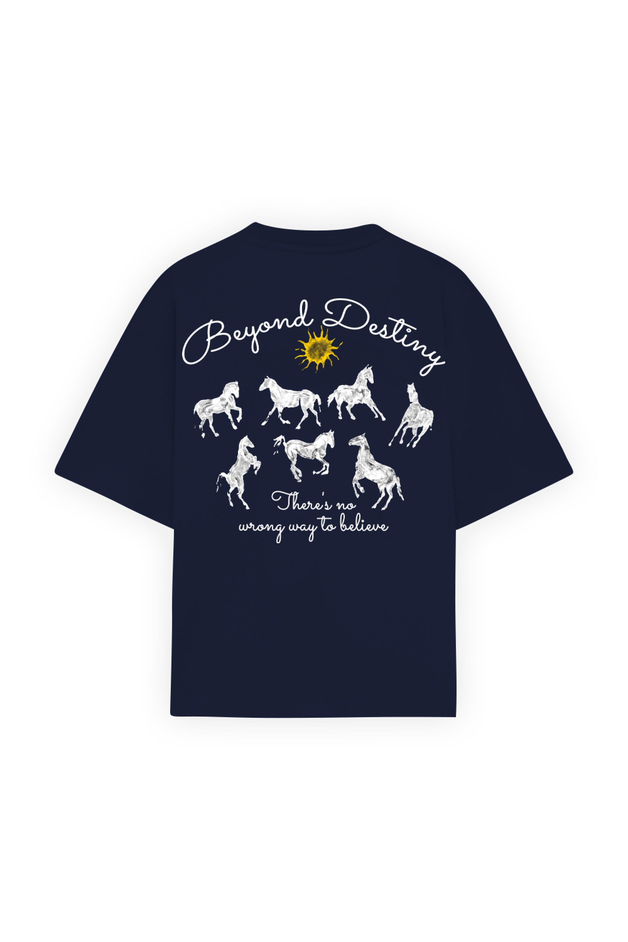 Beyond Destiny Tee Navy Blue