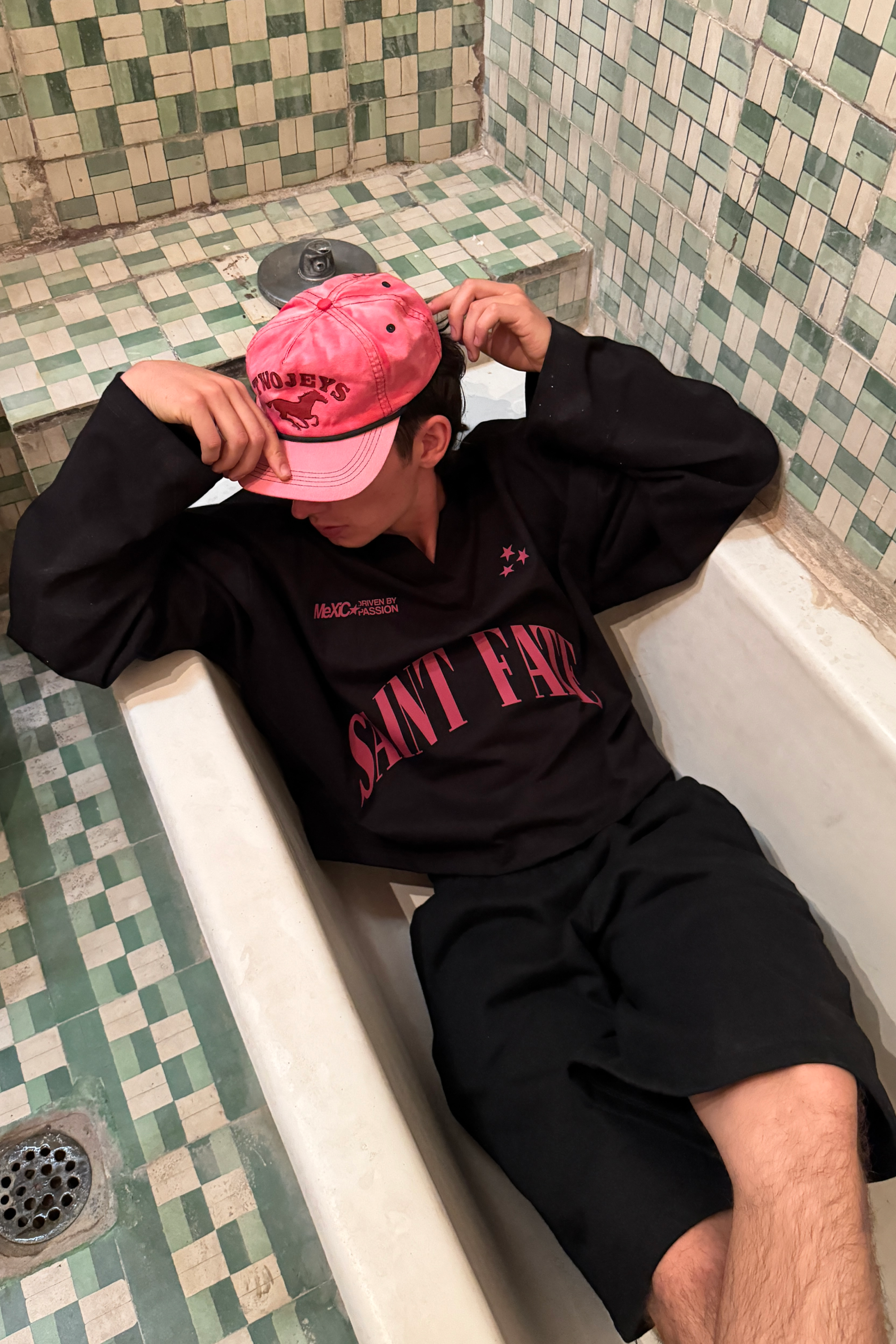 Saint Fate Longsleeve Polo Black