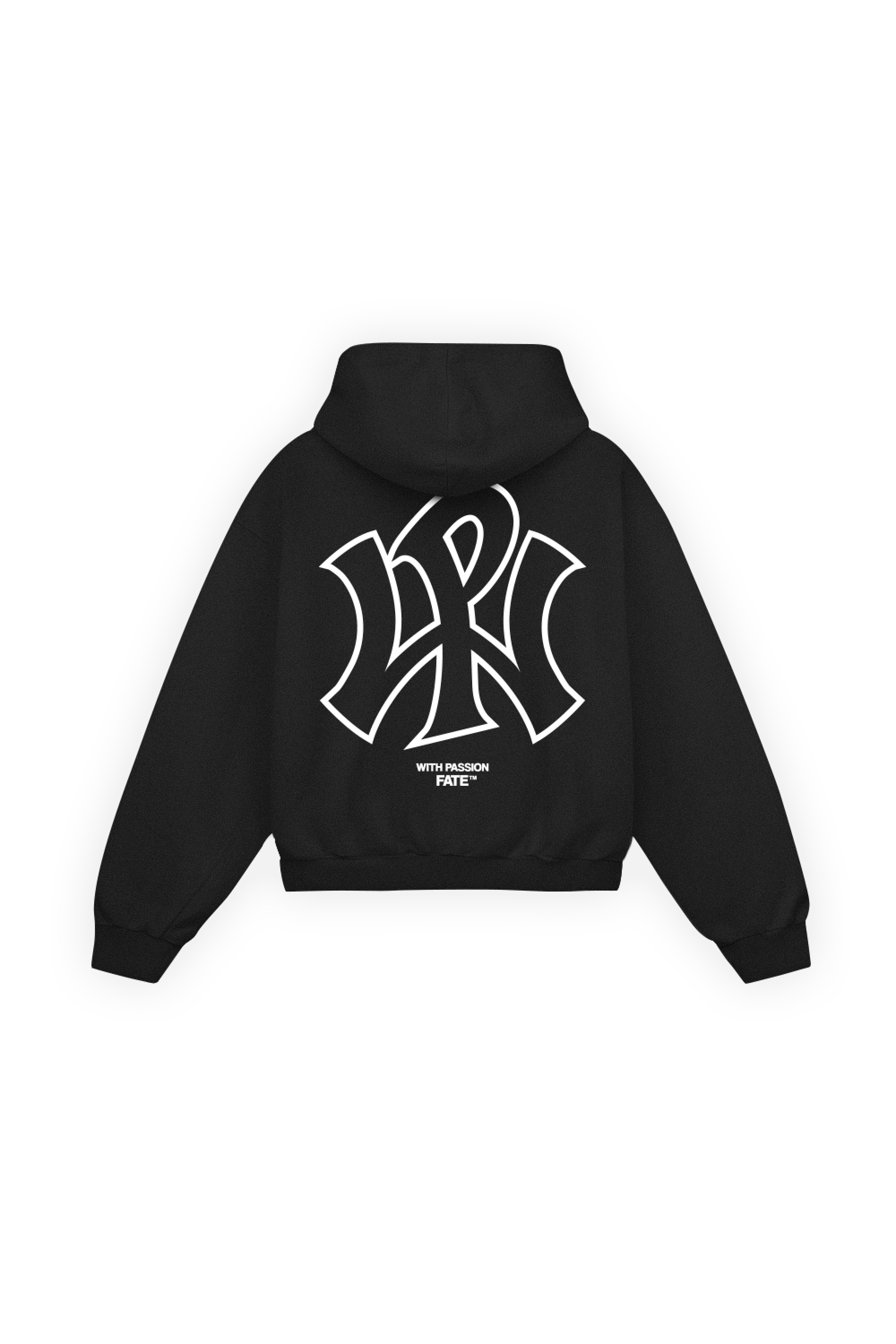 WP SS2025 Zip Hoodie Vantablack