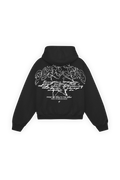 Gothic Sparks Hoodie Vantablack