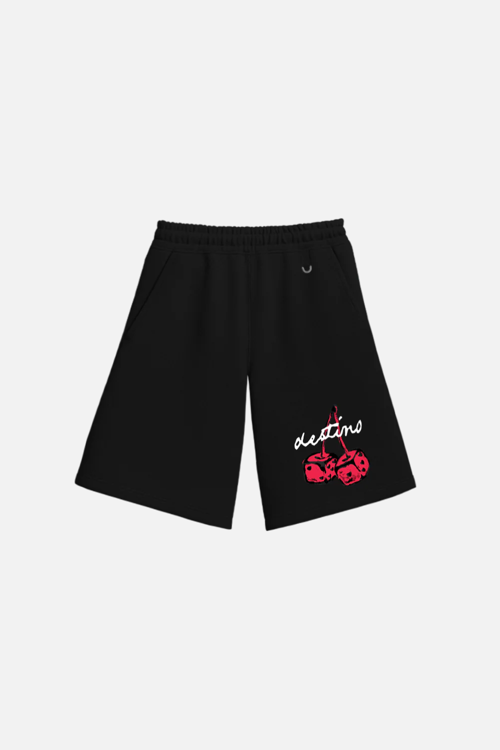 Dice Cherry Baggy Shorts Vantablack