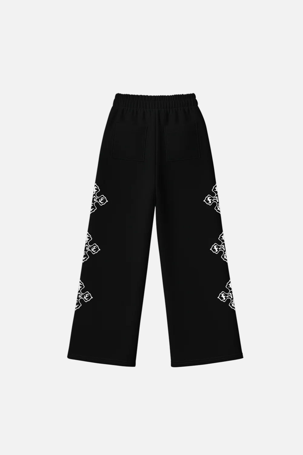 Cross Of Fate Wide Pants Vantablack