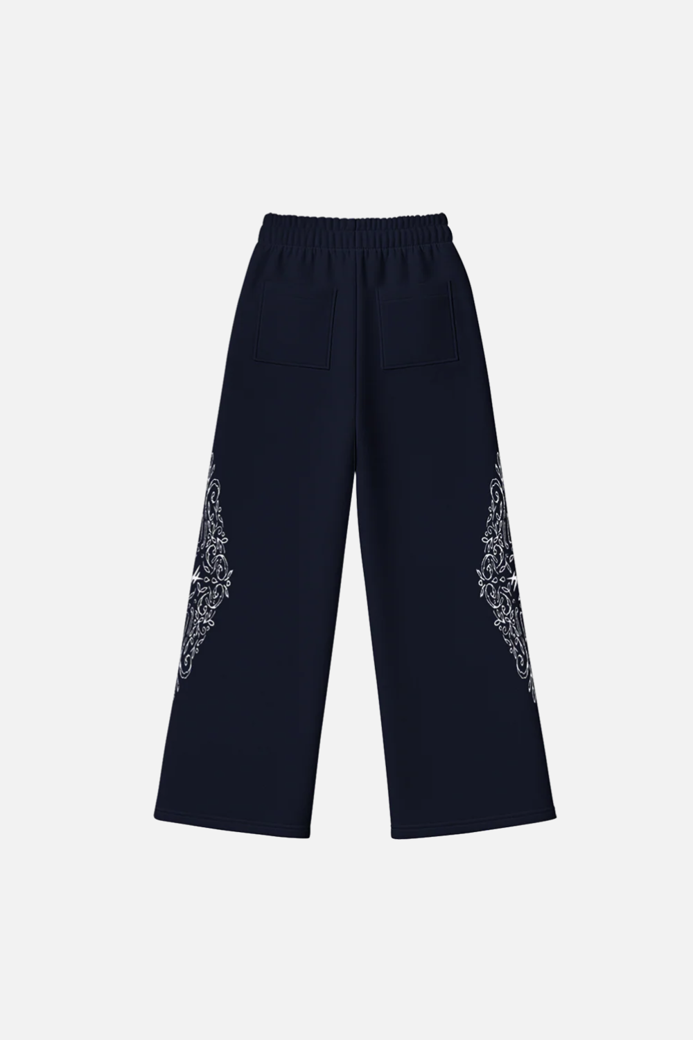 Ornate Wide Pants Midnight Blue