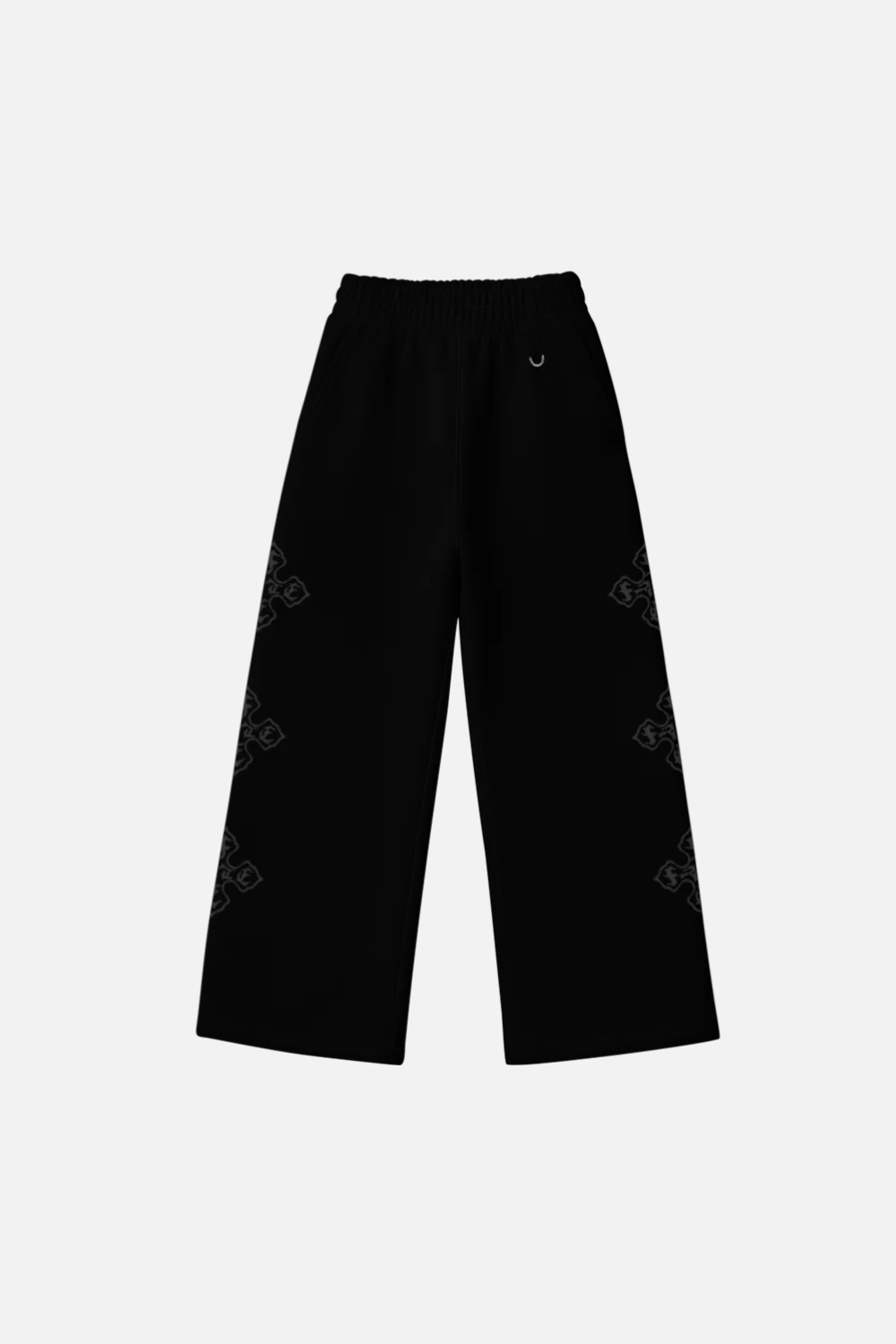 Cross Of Fate Black Wide Pants Vantablack