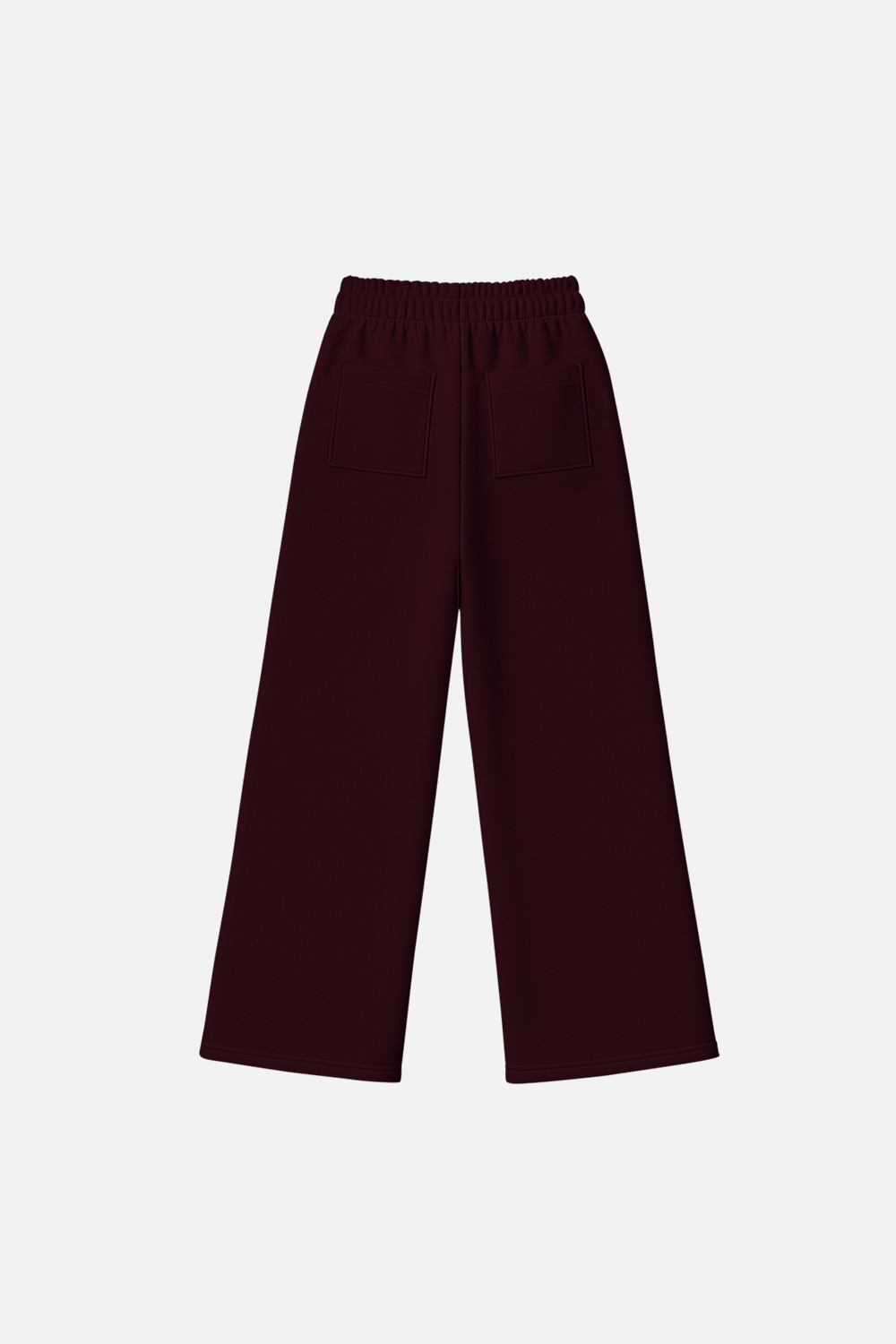 Fate Studios Script Wide Pants Burgundy
