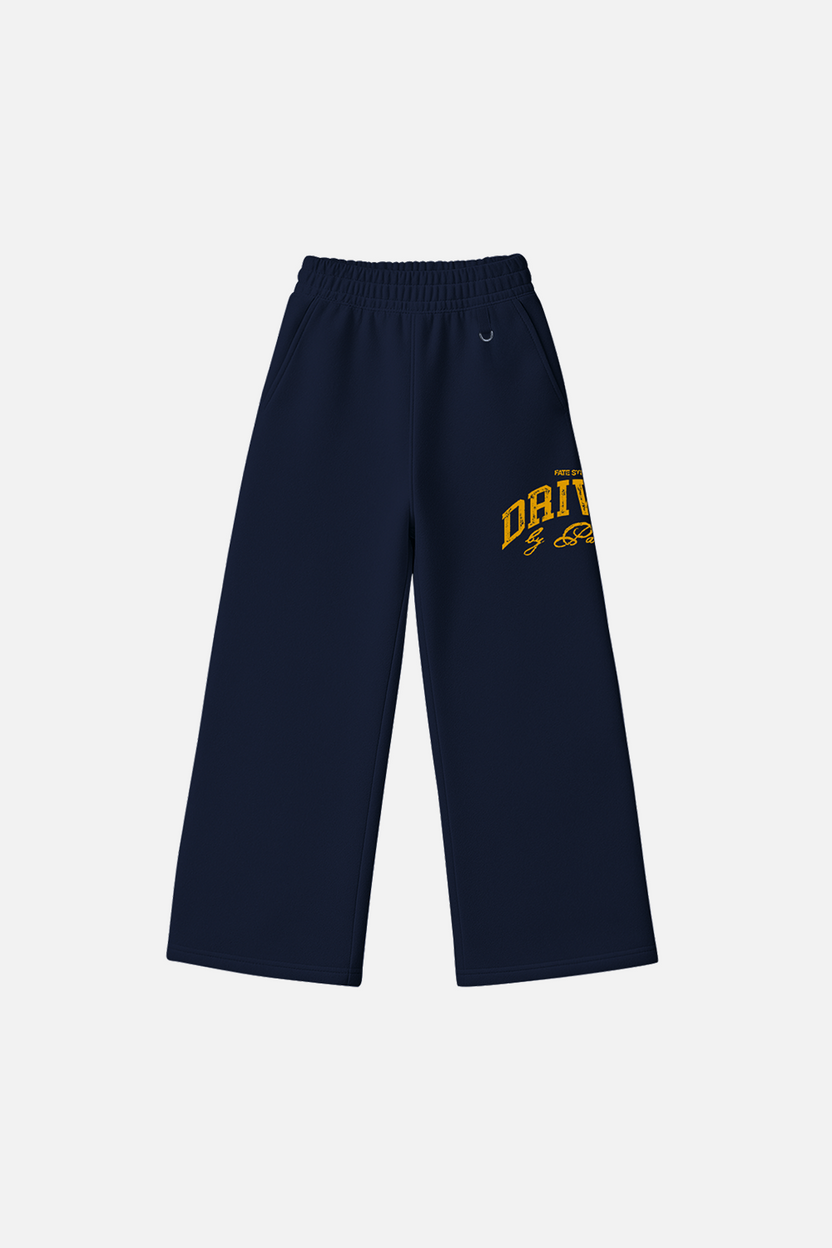 Driven By Passion Wide Pants Midnight Blue – FATE