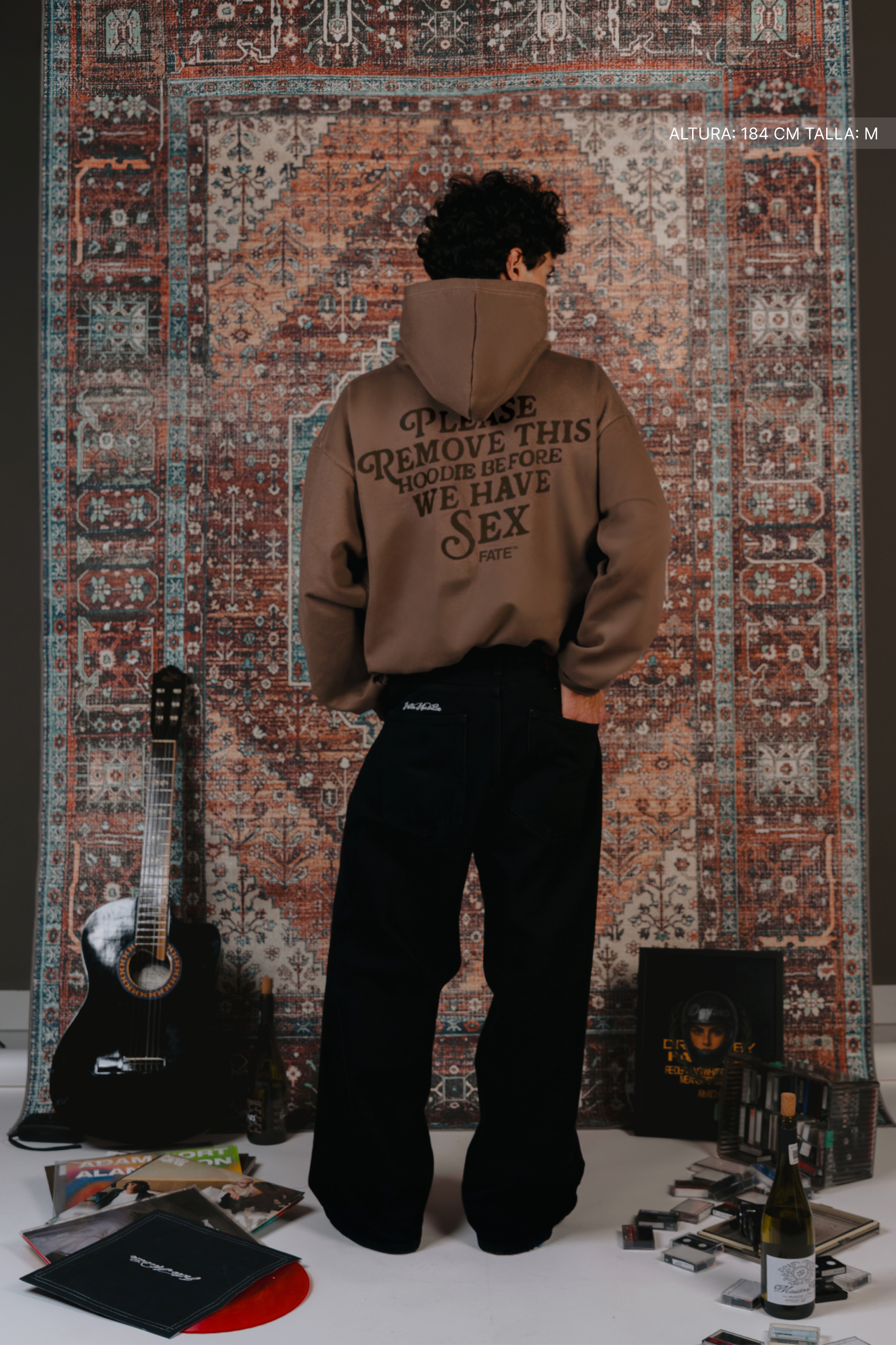 Please Remove This Hoodie Mocha Brown