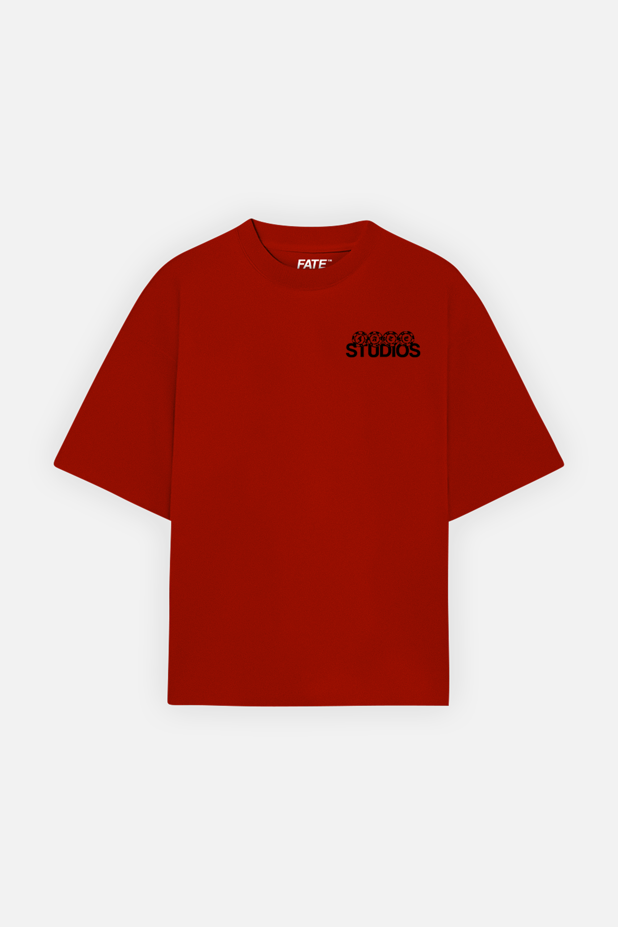 Poker Chips Fate Studios Tee Red