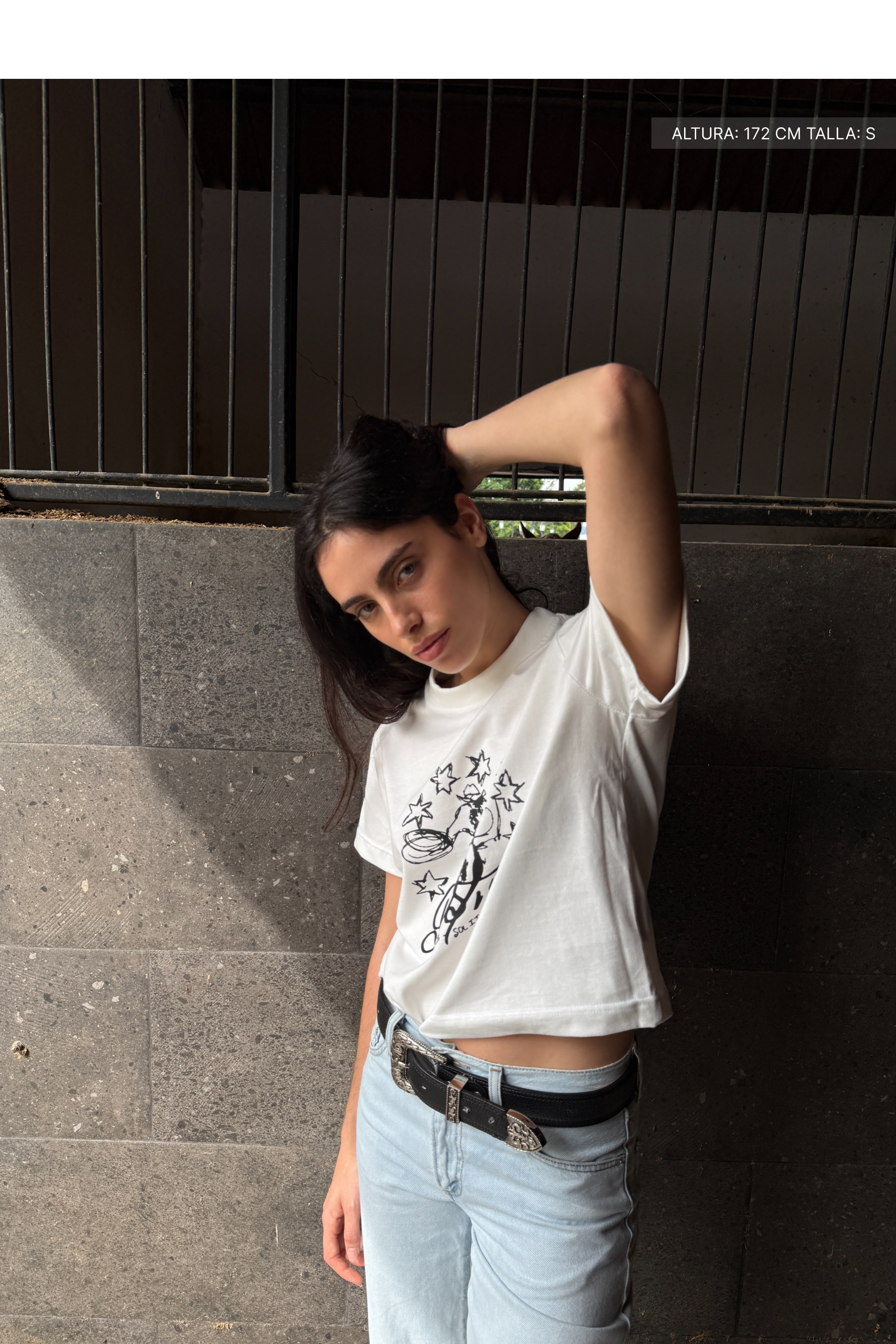 Starboy Crop Tee Ivory