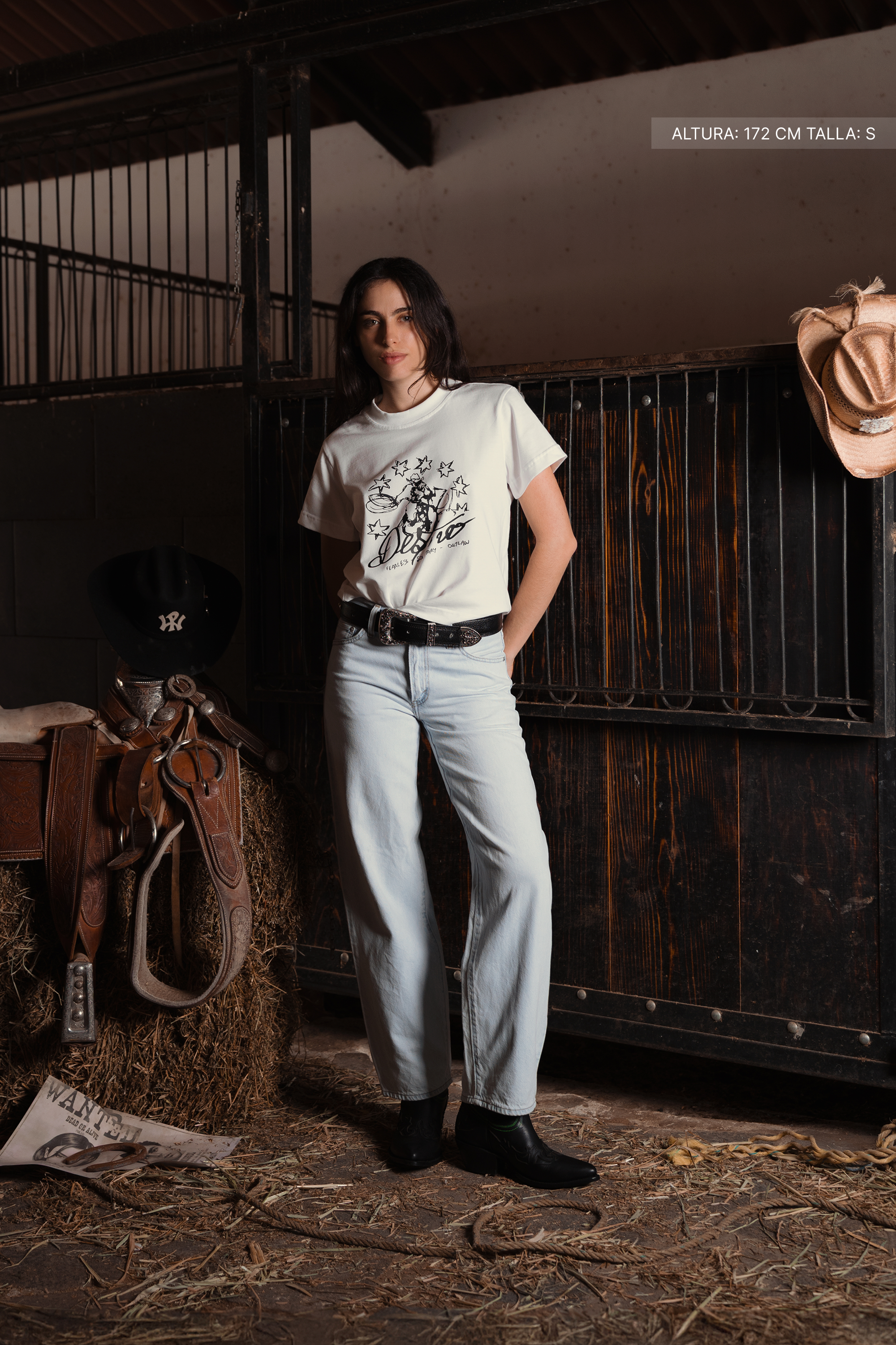 Starboy Crop Tee Ivory