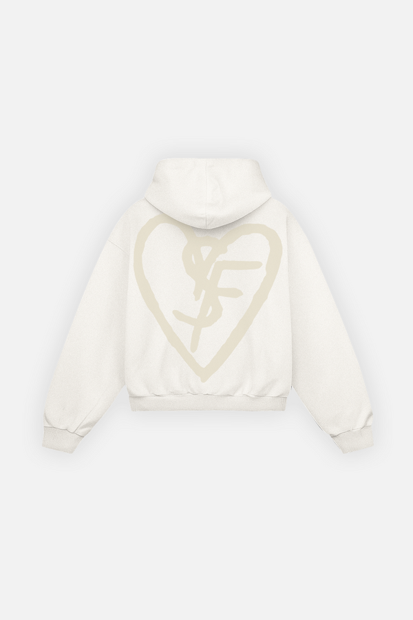 SF Heart Fate Studios Hoodie Ivory