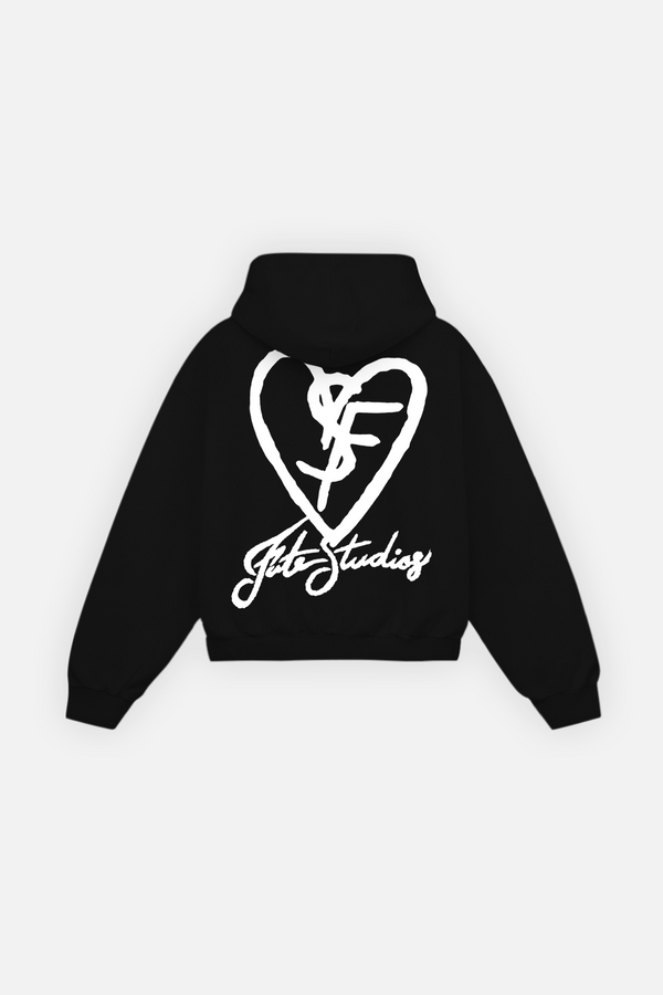 SF Heart Fate Studios Hoodie Vantablack