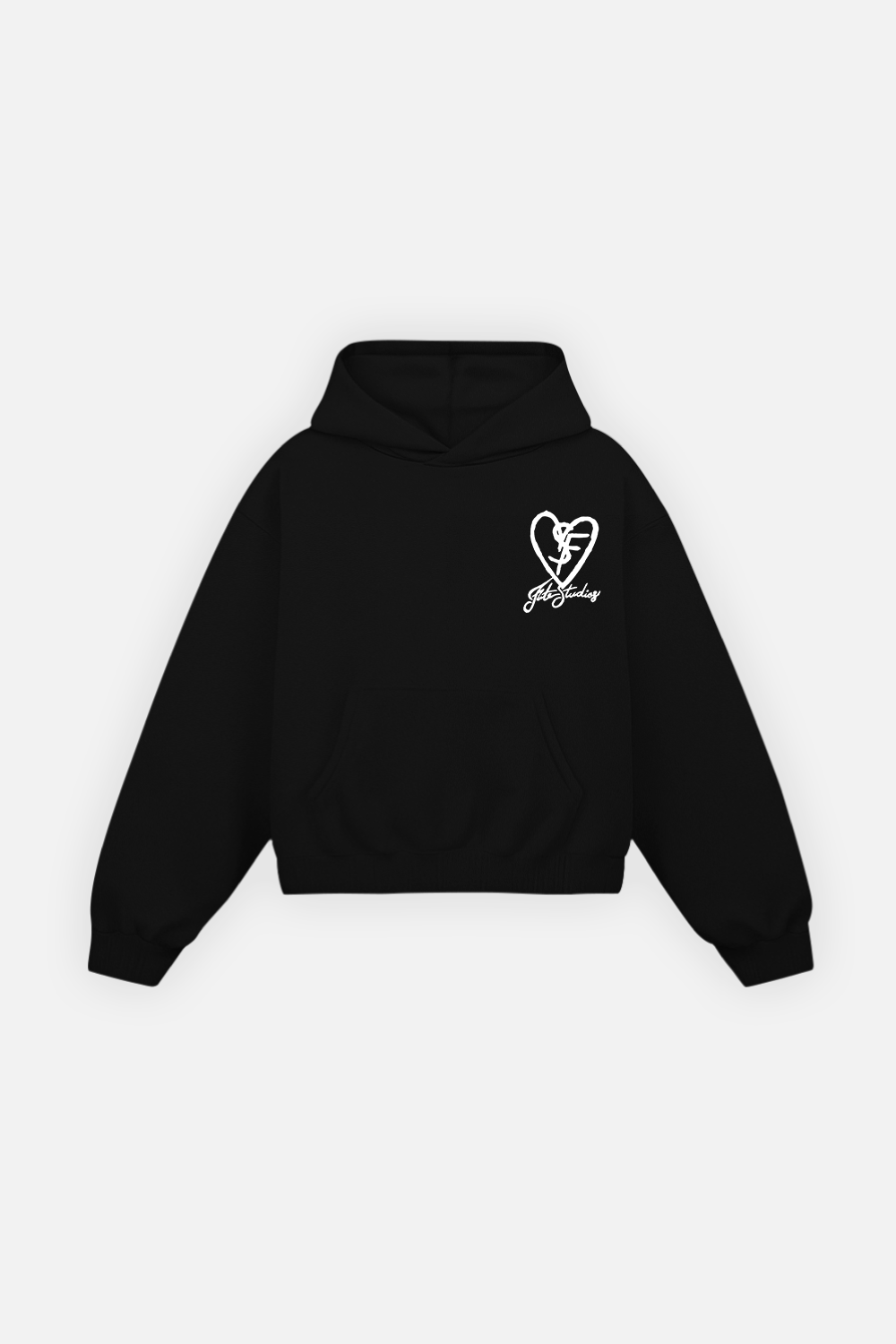 SF Heart Fate Studios Hoodie Vantablack